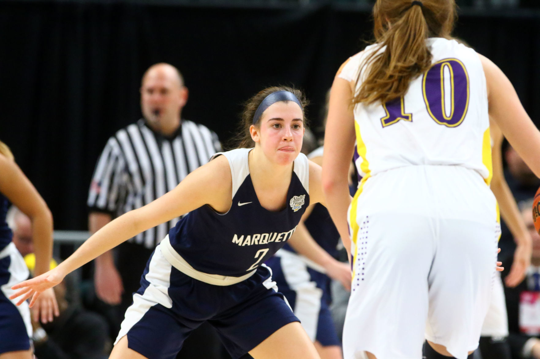Gallery: Marquette Catholic vs. Vincennes Rivet in Class A championship